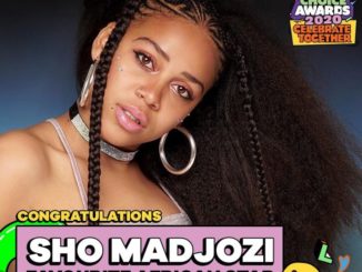 Sho Madjozi Bags A Nickelodeon Kids Choice Award